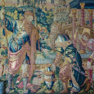 280615 – Tapestry - Hardwick Hall, Durham